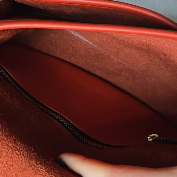 Vintage COACH 9954 Prairie Bag RARE Red - Picture 10 of 13